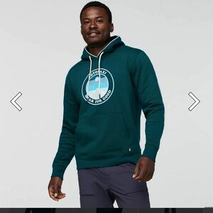Cotopaxi Sunny Side Organic Pullover Gear For Good Small Teal Navy